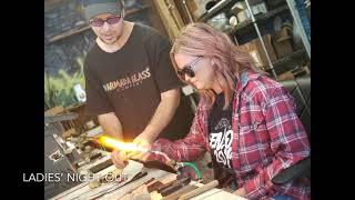 Armada Glass Company Glass Blowing & Lampworking Lessons - Private and group lessons