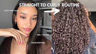 BRINING MY CURLS BACK TO LIFE  : how to wash, tips + routine