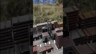 20-тонный боковой погрузчик Baumann #силаимощь