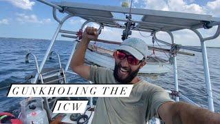 Solo Sailing the ICW and TOWING Powerboaters in Need (Ep.30)