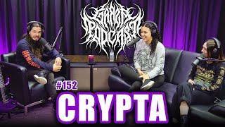 CRYPTA: Death Metal, Brazil, Tornadoes & Being Vegan On Tour | Garza Podcast 152