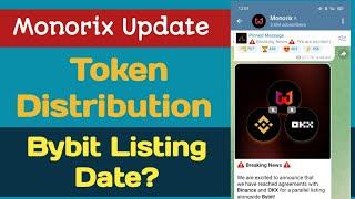 Monorix listing Update | Monoprix token Distribution | Earn Rewards | Monoprix Airdrop update crypto