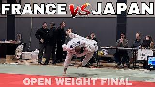 Japan Vs France (open weight championships)