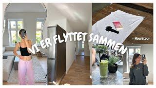 VI ER FLYTTET SAMMEN; Housetour, venindedates (VLOG)