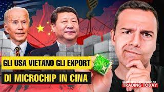 E' guerra commerciale tra USA e CINA per l' AI