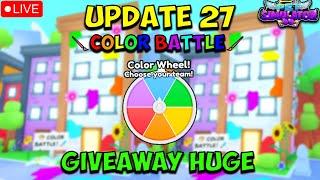 1000 POINT CHANCE GET HUGE + UPDATE 27 COLOR BATTLE - Pet Simulator 99#42