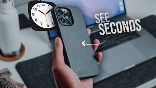 How to See Seconds on iPhone Clock (tutorial)