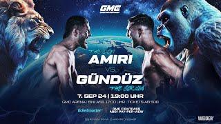 Gorilla vs. Löwe – Ali Gündüz vs Nooru Rahaman "The Lion" Amiri | Fight Promo