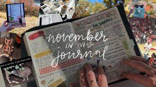 november (& more!) flip-through | B6 common planner