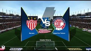 Necaxa vs Toluca ● Liga Mx 2024 ● Gameplay Pes 2021