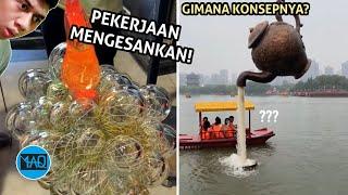 PEKERJAAN MENGESANKAN! Inilah Video Mengagumkan Dari Pekerja Luar Biasa Dengan Alat Canggih!