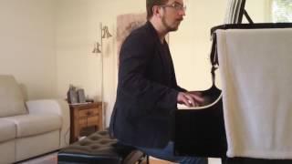 Alexey Koltakov plays Bach - Praeludium 24; Prelude 24 in B minor