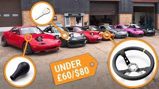 8 CHEAP MODS In 10 Minutes For Your Mazda MX-5 Miata