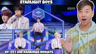 STARLIGHT BOYS | Episode:9 | Second Ranking results revealed-Who will be the most popular |REACTION