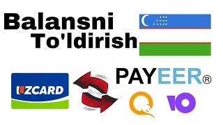 Qiwi va Payer koshelyokda hisobni to’ldirish. Pulni uz cardga chiqarib olish. Internetda pul ishlash