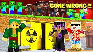 We Created Bunker to Survive ZOMBIE APOCALYPSE In Minecraft