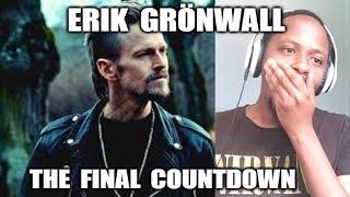 Rock DJ Reacts | ERIK GRÖNWALL "The Final Countdown" REACTION