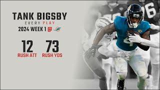 Tank Bigsby Week 1 Replay: Every Run @ Miami Dolphins