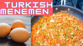 Original Turkish Menemen Delicious and Quick Breakfast  ‍Chef Oktay Usta