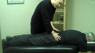 Bellevue Chiropractor - Dr. Owens handling lower back pain