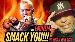 THATS A DISS TRACK!!!! | EMINEM - SMACK YOU(JA RULE & SUGE DISS ) REACTION!!!!!