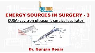 What is CUSA? Liver surgery / Neurosurgery equipment - CUSA training video -Understanding cavitation