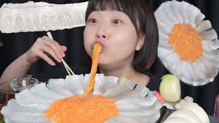 광어지느러미 꽃이 피었습니다Mukbang eating show