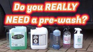 Do you REALLY NEED a pre-wash? Pre-wash test!