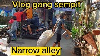 VLOG TO SOUTH OF JAKARTA. MAMPANG PRAPATAN AREA. PASS TO TOFU FACTORY