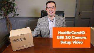 HuddleCamHD USB 3.0 Camera Setup Video