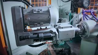 Auto feed pneumatic drilling machine, self feed drill Unit - PURROS