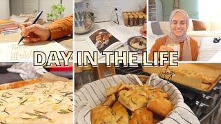 Day in the Life Vlog | Focaccia Bread, Getting Random Tasks Done, Surah Al Baqarah Challenge