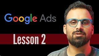 Google Ads course & tutorial 2024 | Lesson 2 | Ad Account