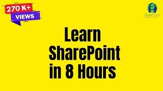 Learn SharePoint Step by Step | SharePoint Tutorial for Beginners | SharePoint 2013