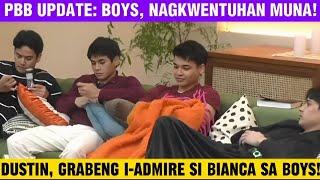 Dustin admires bianca sa mga boys! | PBB Collab Latest Update • April 7, 2025
