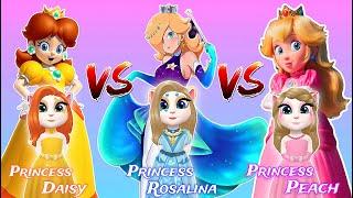 My talking angela 2 All Princess Form Mario Bros Daisy VS Peach VS Rosalina