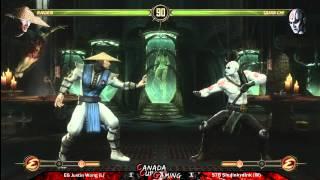 Justin Wong vs Shujinkydink - Canada Cup Gaming 2012 MK9 GF PT1