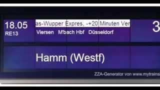 NS Omroep: Stoptrein / RE13 naar Hamm (automatisch