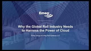 Why Global Rail Operators Need to Harness Disruptive Tech | Emeg Group