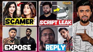 Ducky Bhai Vlog Script Leaked | Hira Khan's Brother Scammer |Chen-K Vs Talha Anjum & More