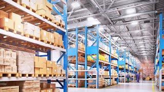 Lighting & Control Solutions for Warehouse Applications