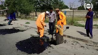 Cleaning of 1st Macroryan canals by municipality / پاک کاری کانالهای مکروریان اول توسط شاروالی کابل