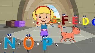 Learn english alphabets for kids - A,B,C,D,E,F,G,H,I,J,K,L,M,N,O,P,Q,R,S,T,U,V,W,X,Y,Z.