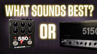 A/B Test Ampworx V550 VS Original Amp