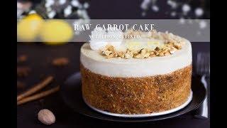 Raw Carrot Cake | Vegan, Paleo