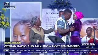 Sikwane Memorial | Veteran radio and talk show host remembered