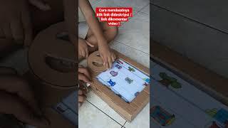 diy mainan unik dari kardus #kreatif