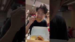 Japanese guy tries Jollibee in Times Square NYC