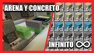 DUPLICADOR de ARENA Y CONCRETO ️️*automatico* en 1.20+ MINECRAFT [FUNCIONA]