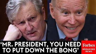 'I Regret To Say...': John Kennedy Unleashes On Biden Over Inflation